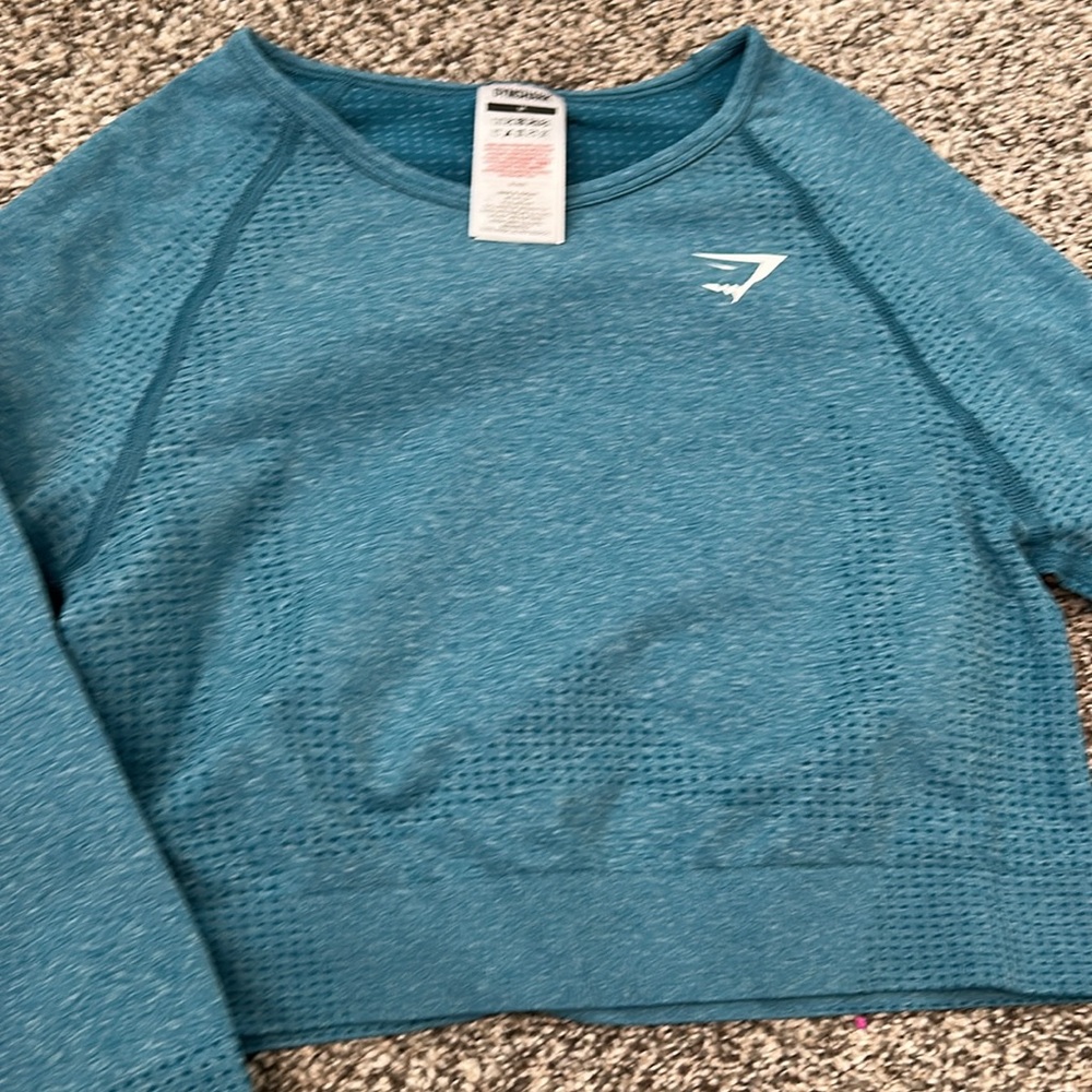 Gymshark Cropped Compression Top - Picture 3 of 4